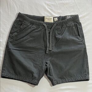 Abercrombie & Fitch Men's Blue Jogger Shorts